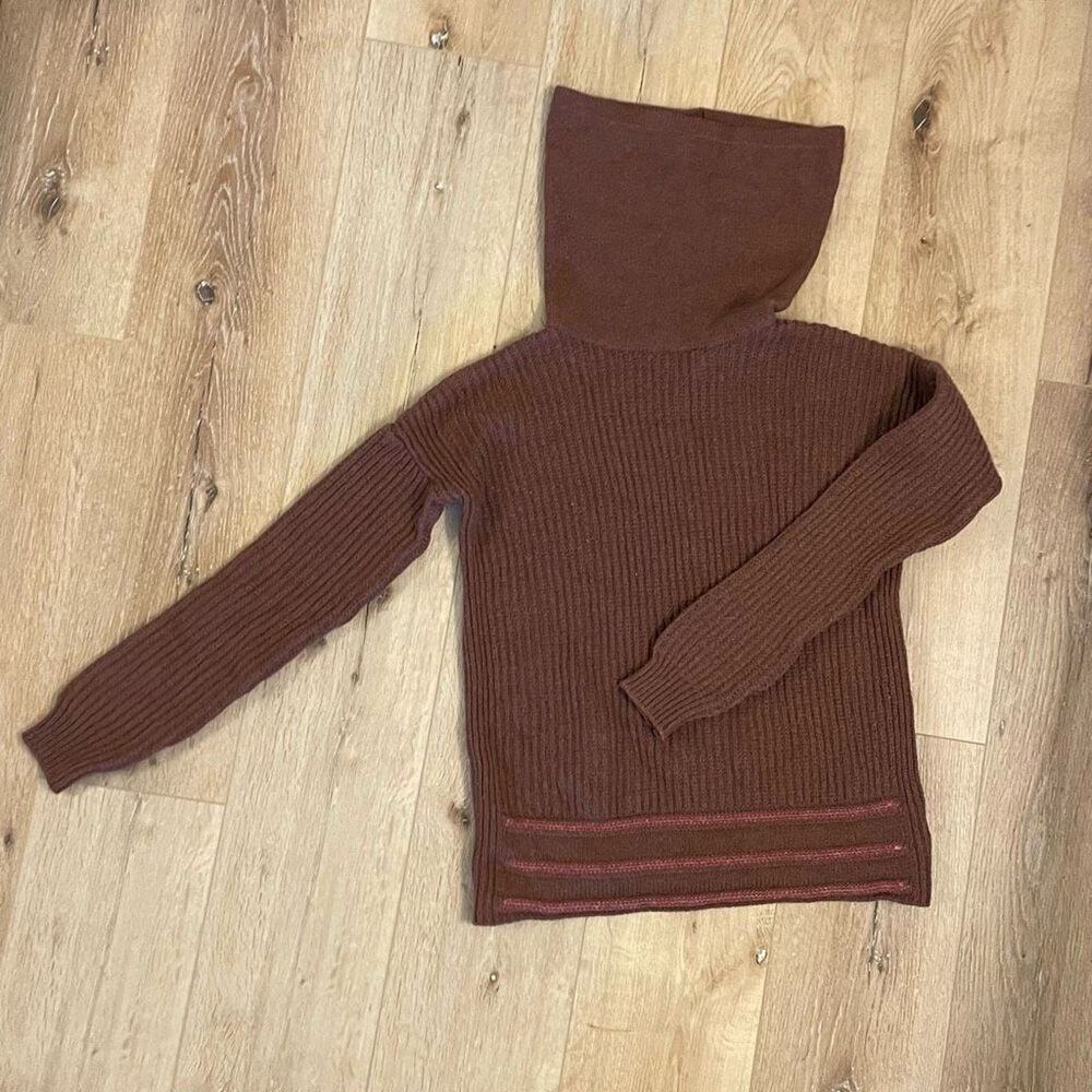 prAna Chunky Knit Turtleneck Sweater Women’s Size Small